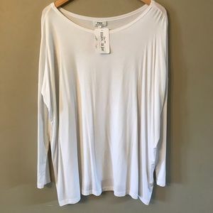 White Solstice Long Sleeve Top